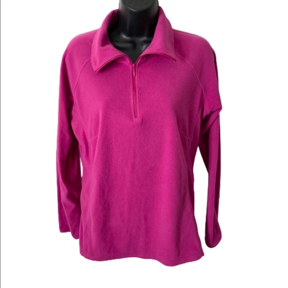 Columbia Tops - Columbia pullover partial front zipper size medium